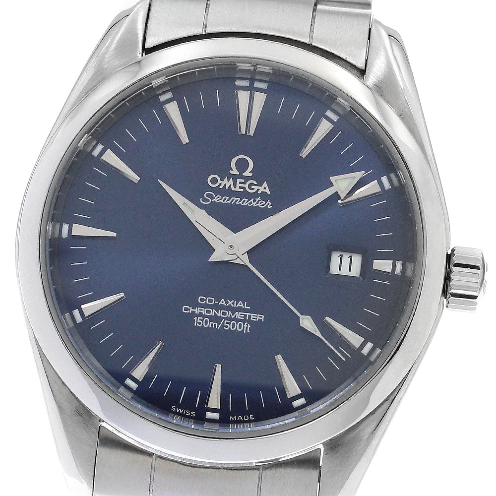 OMEGA Seamaster Aqua Terra 2503.80 Date Navy Dial Automatic Men's Watch_893712
