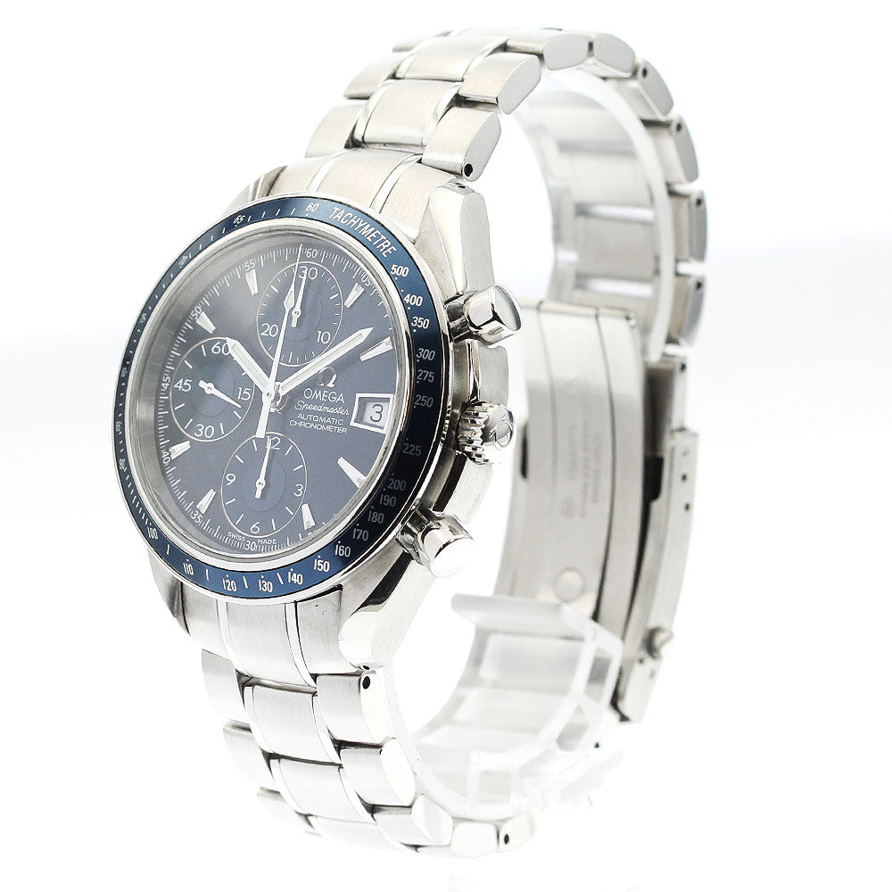 OMEGA Speedmaster 3212.80 Date Chronograph blue Dial Automatic Men's _893717