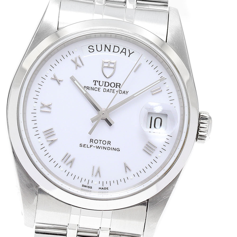 TUDOR Prince Date Day 76200 white Dial Automatic Men's Watch_893718