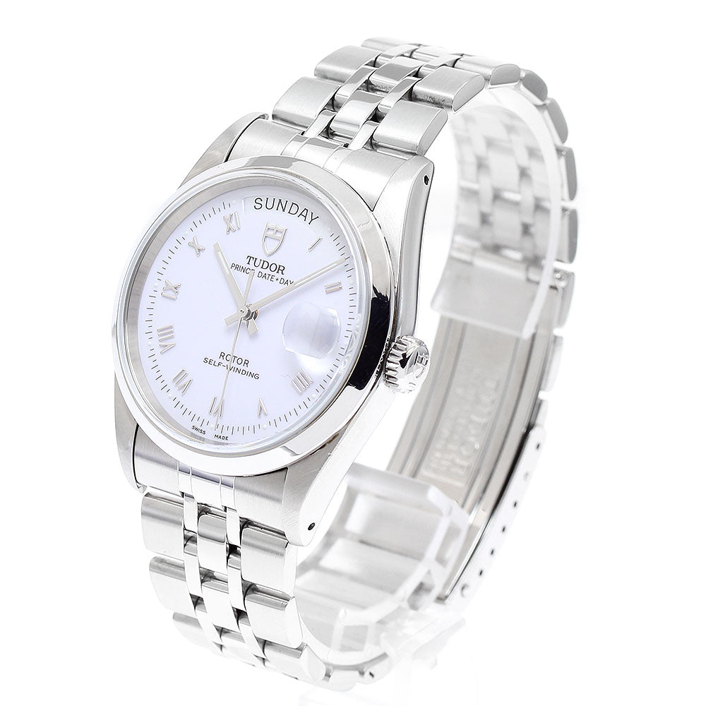 TUDOR Prince Date Day 76200 white Dial Automatic Men's Watch_893718