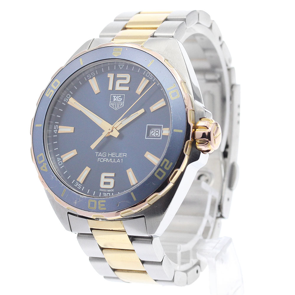 TAG HEUER Formula 1 WAZ1120 Date blue Dial Quartz Men's Watch_893719