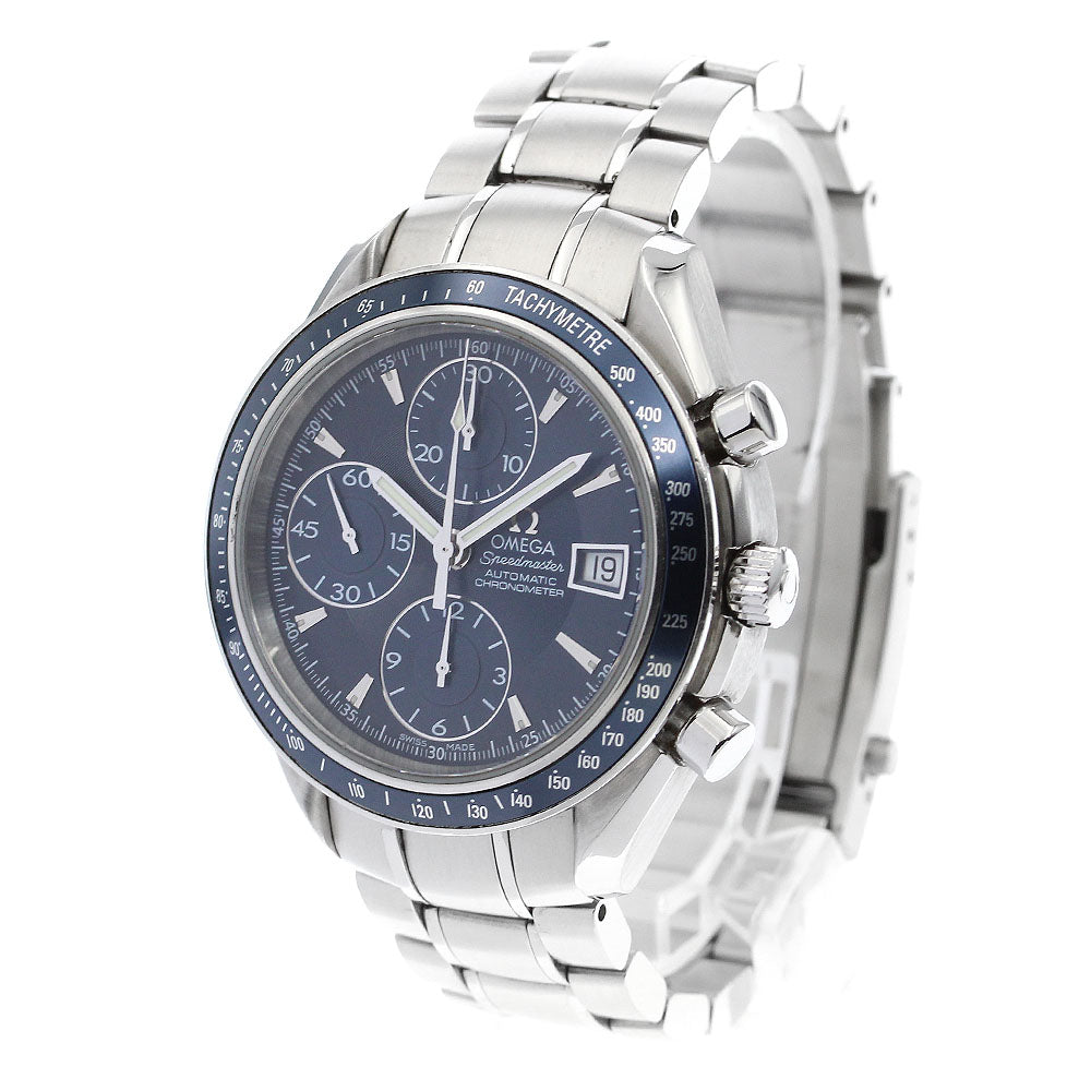 OMEGA Speedmaster 3212.80 Date Chronograph blue Dial Automatic Men's_893721