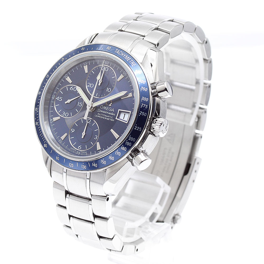 OMEGA Speedmaster 3212.80 Date Chronograph blue Dial Automatic Men's_893722