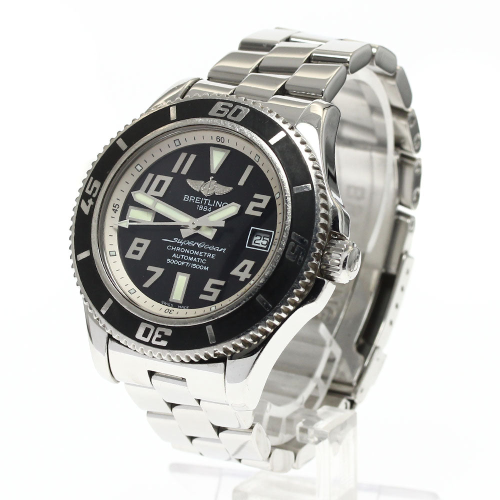 BREITLING Super Ocean 42 A17364 Date black Dial Automatic Men's Watch_893726