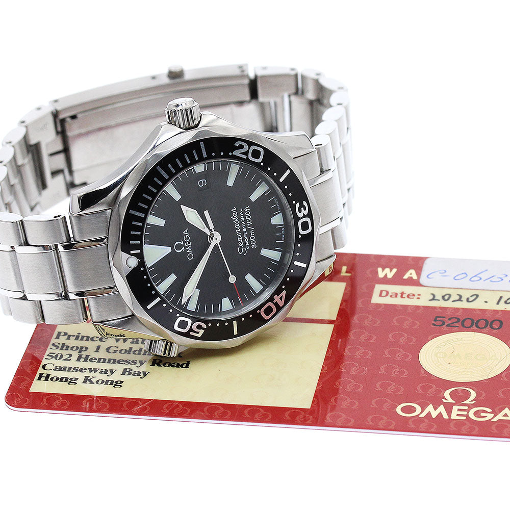 OMEGA Seamaster300 Professional 2262.50 black Dial Quartz Boy's Watch_893728