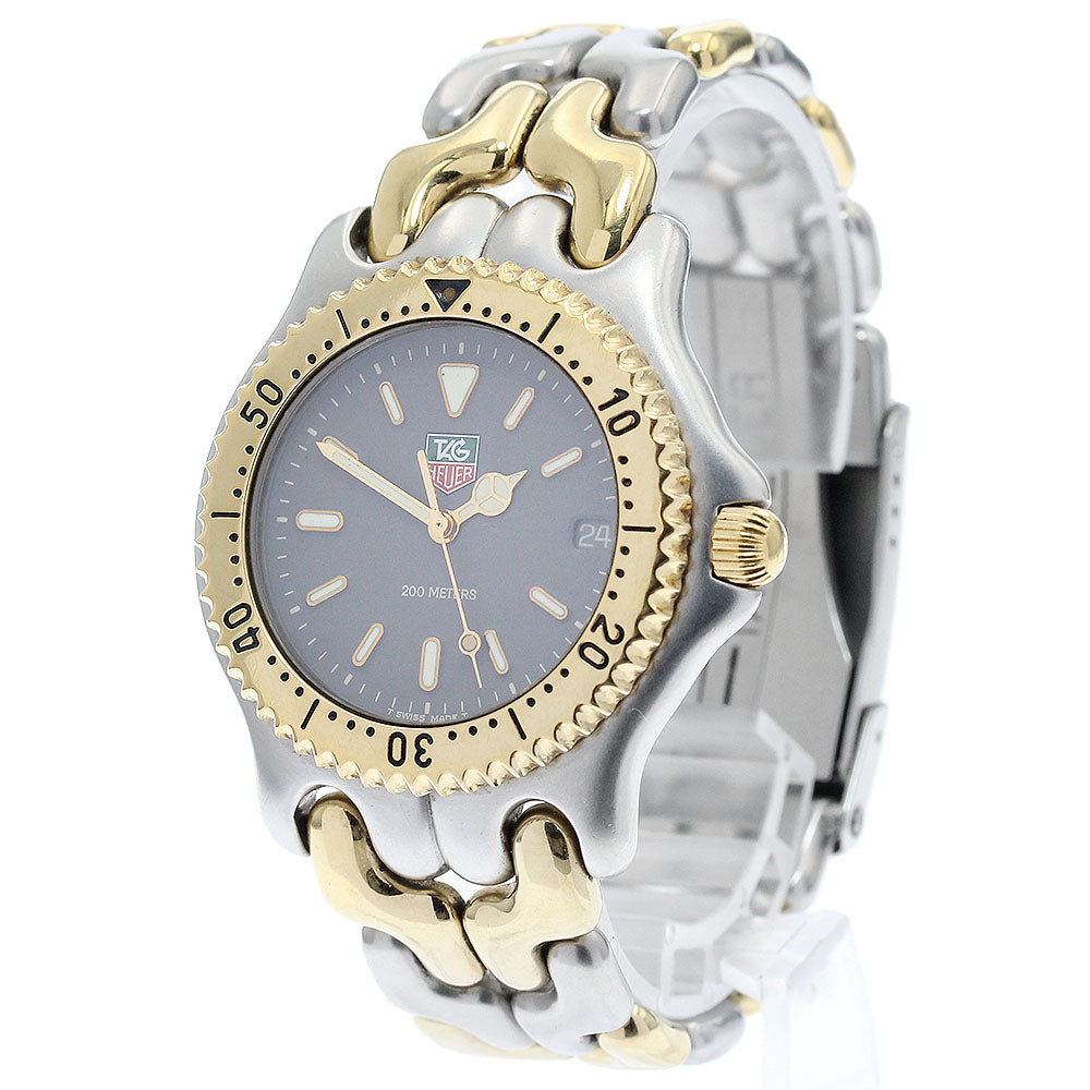 TAG HEUER S/el S95.206K Date gray Dial Quartz Men's Watch_893740