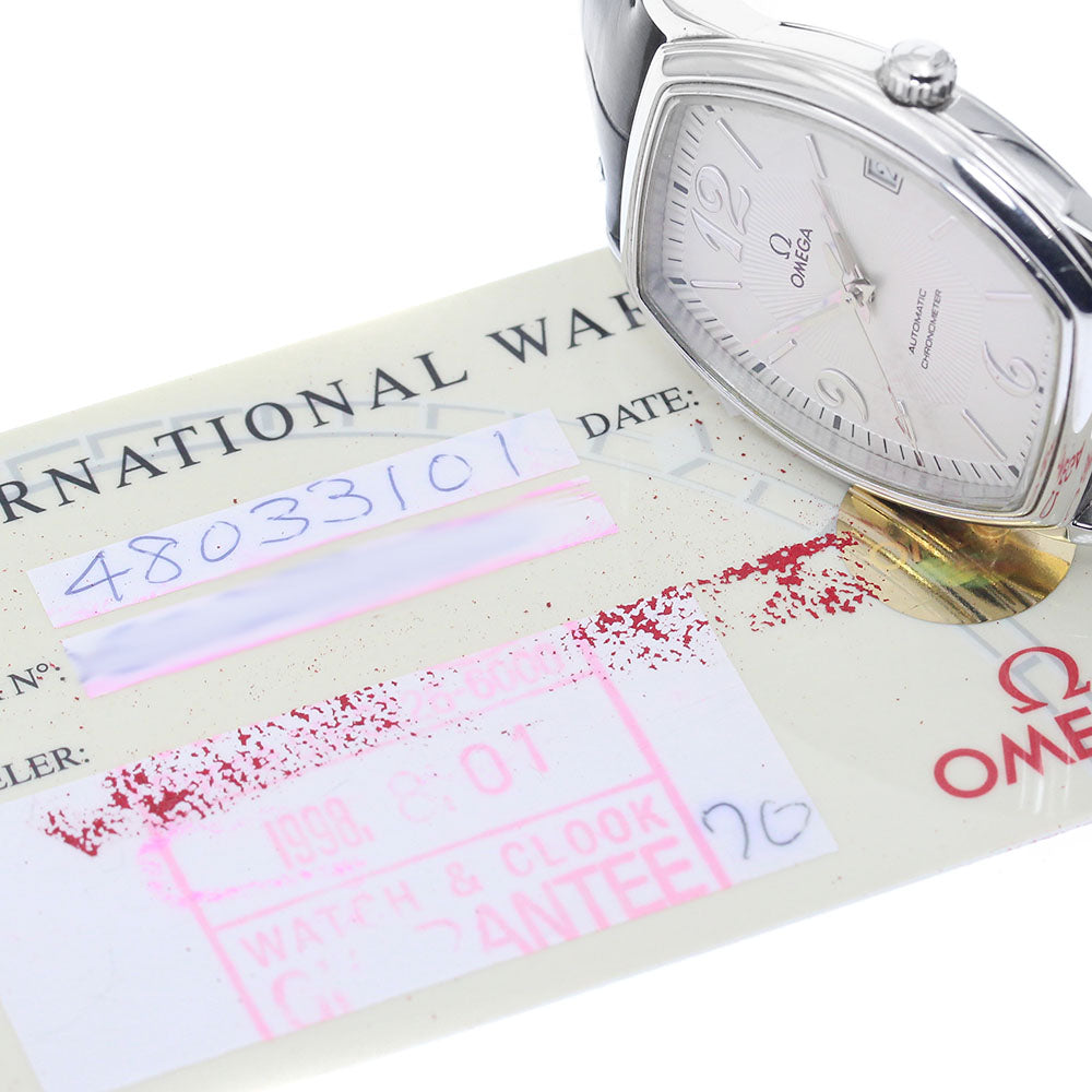OMEGA De Ville Prestige 4803.31.01 Tonot Silver Dial Automatic Men's Watch_893755