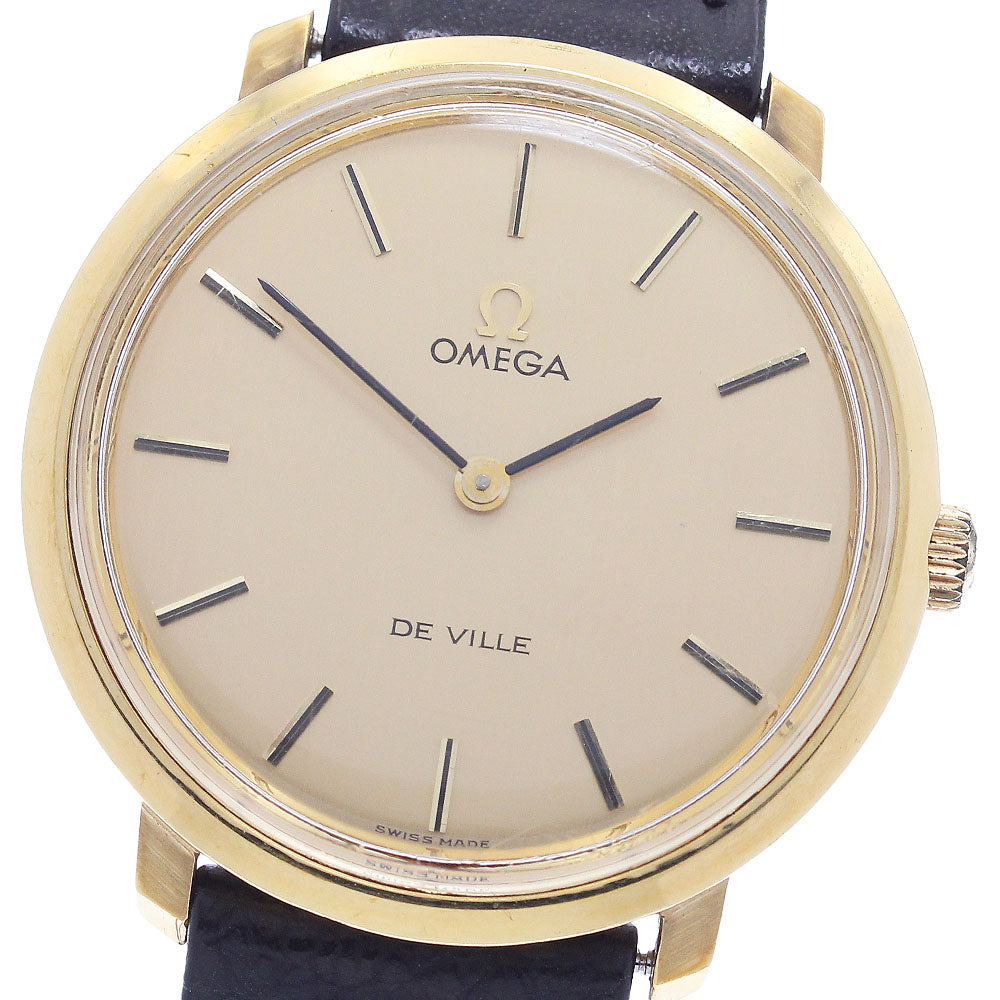 OMEGA De Ville gold Dial Hand Winding Men's Watch_893757