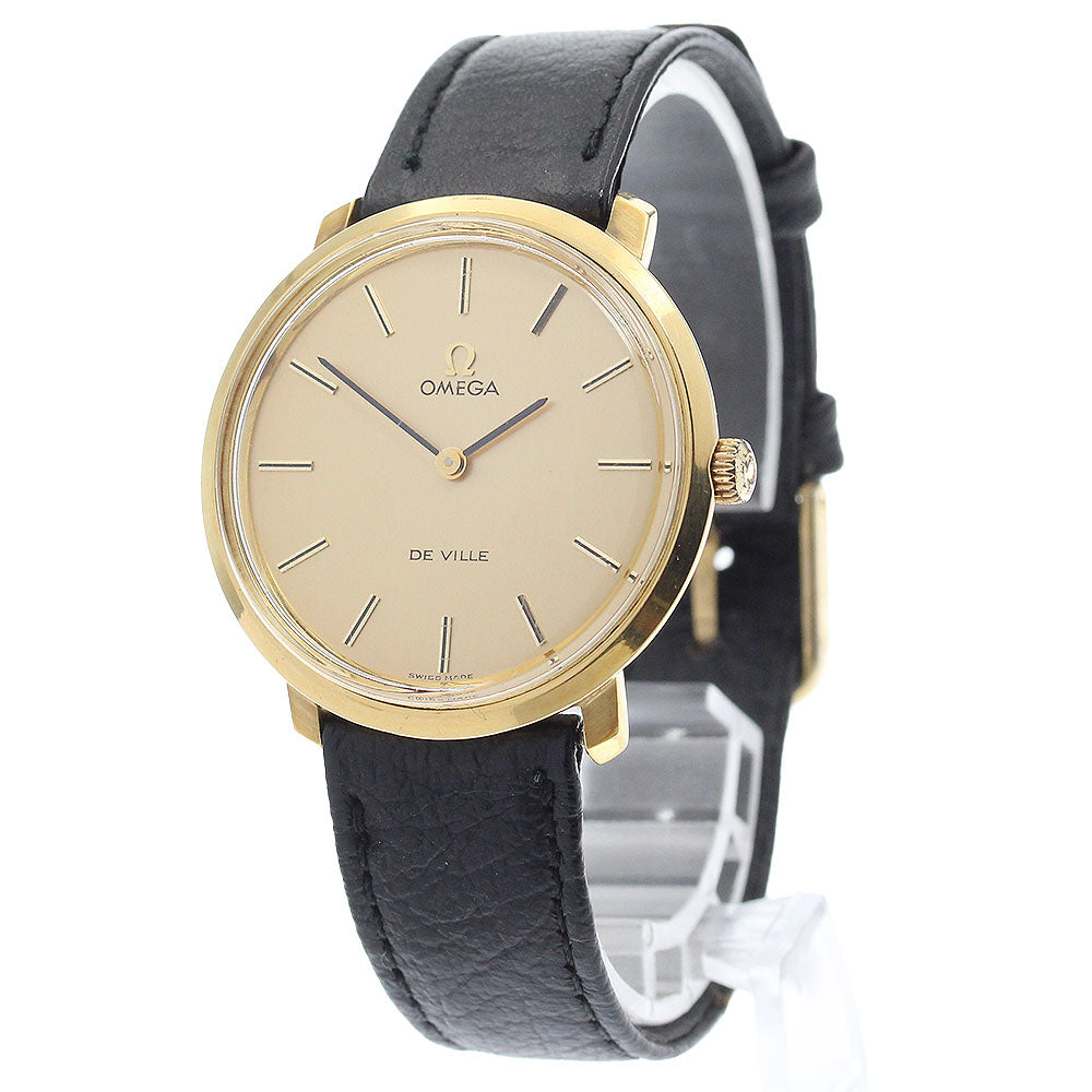 OMEGA De Ville gold Dial Hand Winding Men's Watch_893757