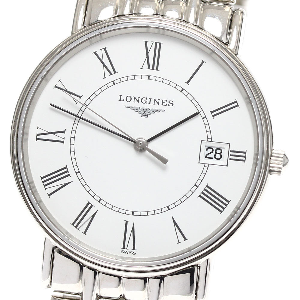 LONGINES Grand classic L4.720.4 Date white Dial Quartz Men's Watch_893818