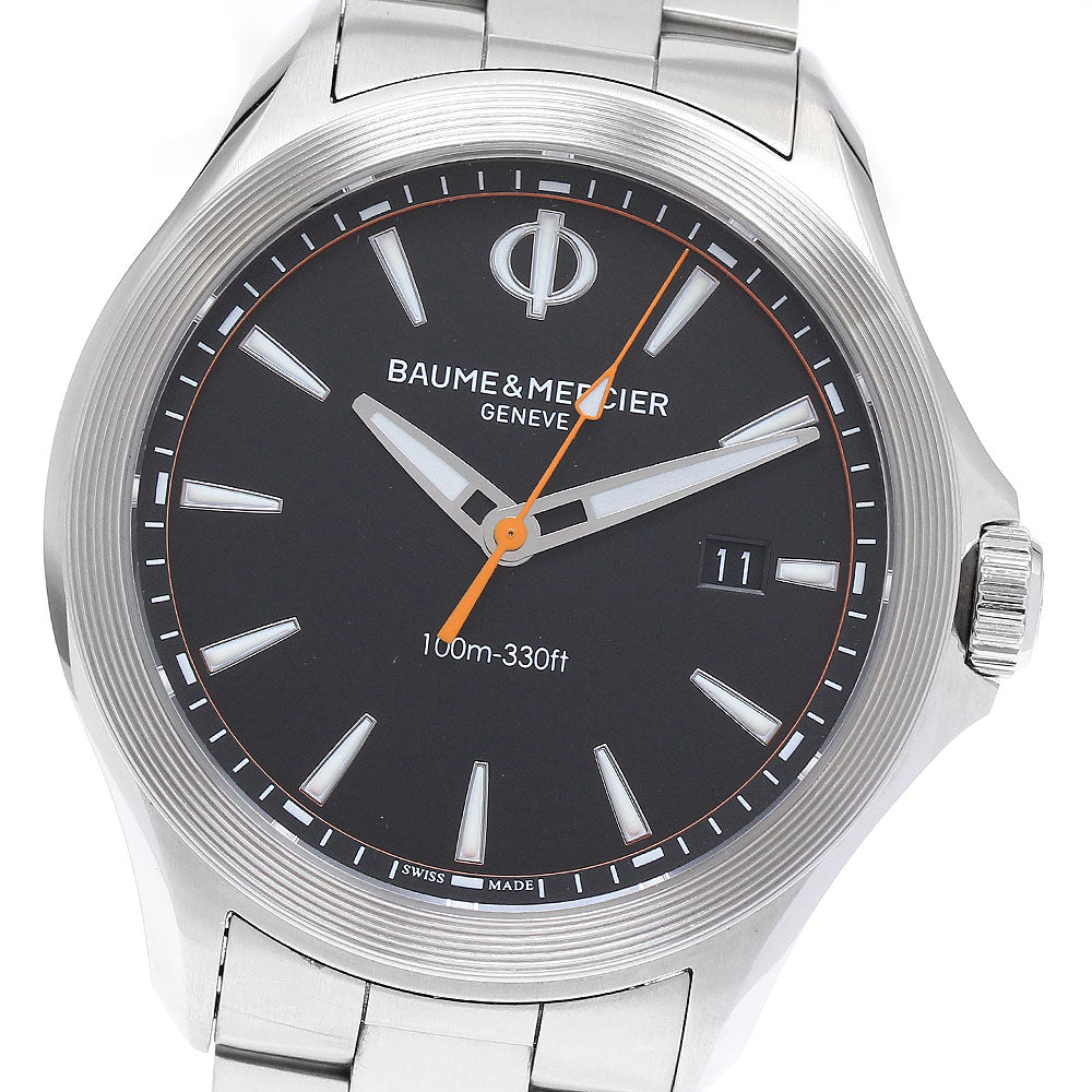 Baume & Mercier Clifton Club M0A10412 black Dial Quartz Men's Watch_893829