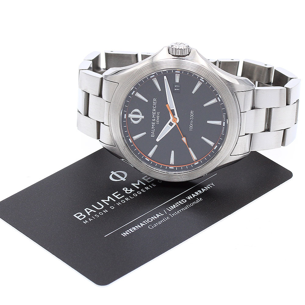 Baume & Mercier Clifton Club M0A10412 black Dial Quartz Men's Watch_893829