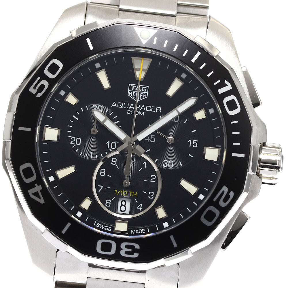 TAG HEUER Aqua racer CAY111A Chronograph Date Quartz Men's Watch_893833