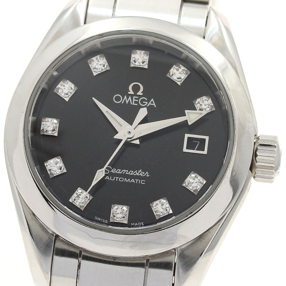 OMEGA Seamaster Aqua Terra 2563.55 Date 11P diamond Automatic Ladies_893837