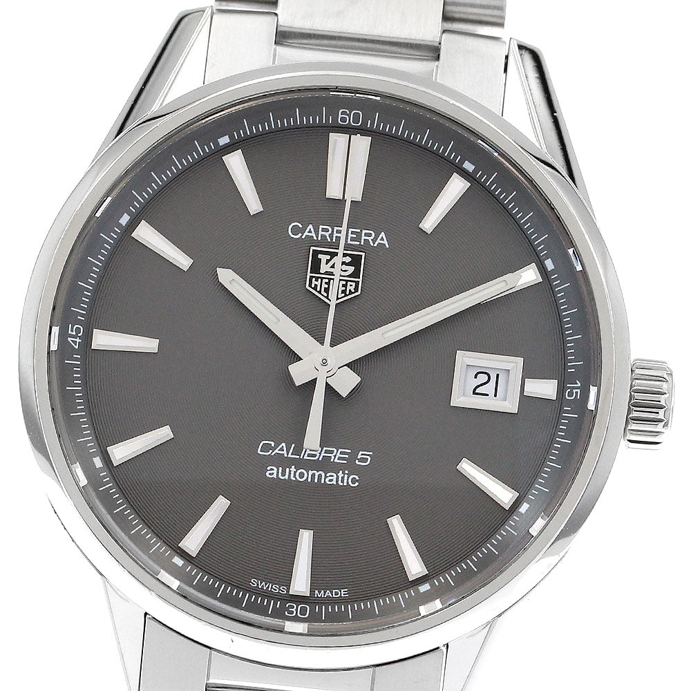 TAG HEUER Carrera Caliber 5 WAR211C-4 Date gray Dial Automatic Men's_893840