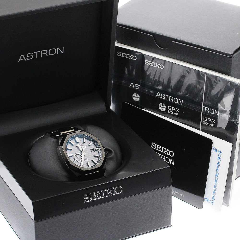 SEIKO Astron Nexter SBXD015/3X62-0AA0 GPS Solar Powered Radio Men's Watch_893842