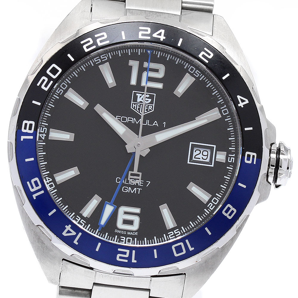 TAG HEUER Formula 1 WAZ211A Caliber 7 GMT black Dial Automatic Men's_893846