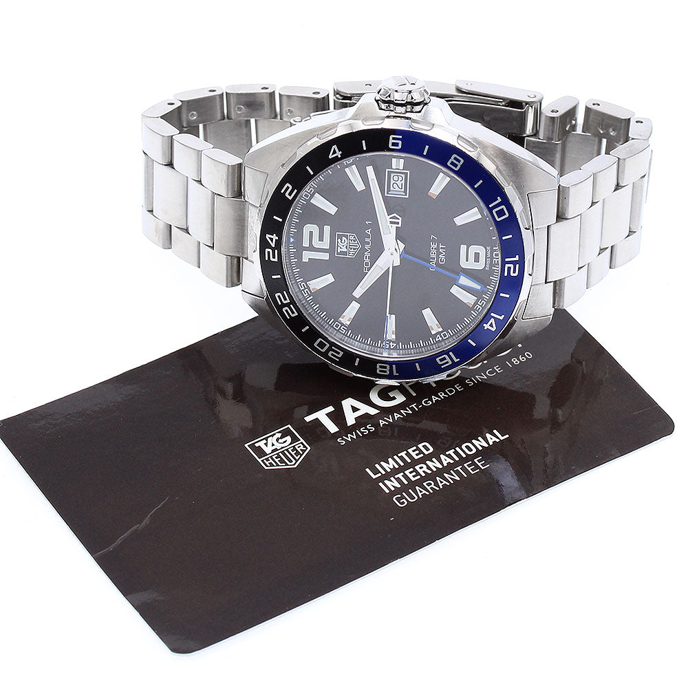 TAG HEUER Formula 1 WAZ211A Caliber 7 GMT black Dial Automatic Men's_893846