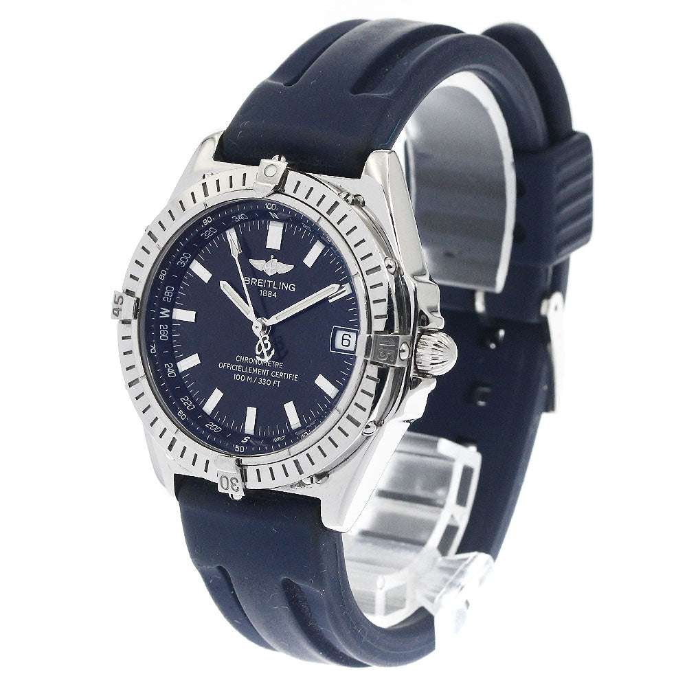 BREITLING Wings A10350 Date black Dial Automatic Men's Watch_893849