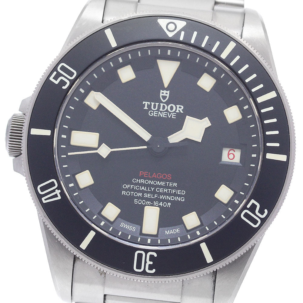 TUDOR Pelagos LHD 25610TNL Date black Dial Automatic Men's Watch_893852
