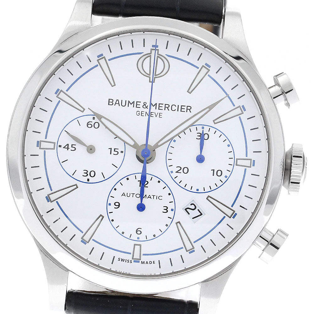 Baume & Mercier Cape Land MOA10437 Chronograph Date white Dial Automatic Men's Watch_893857