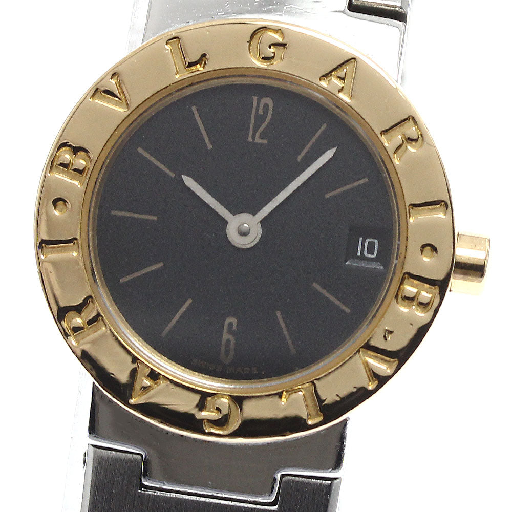 BVLGARI BVLGARIBVLGARI BB23SGD Date black Dial Quartz Ladies Watch_893860