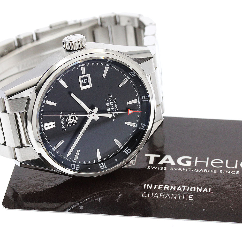 TAG HEUER Carrera caliber7 WAR2010.BA0723 Twin time Automatic Men's Watch_893866