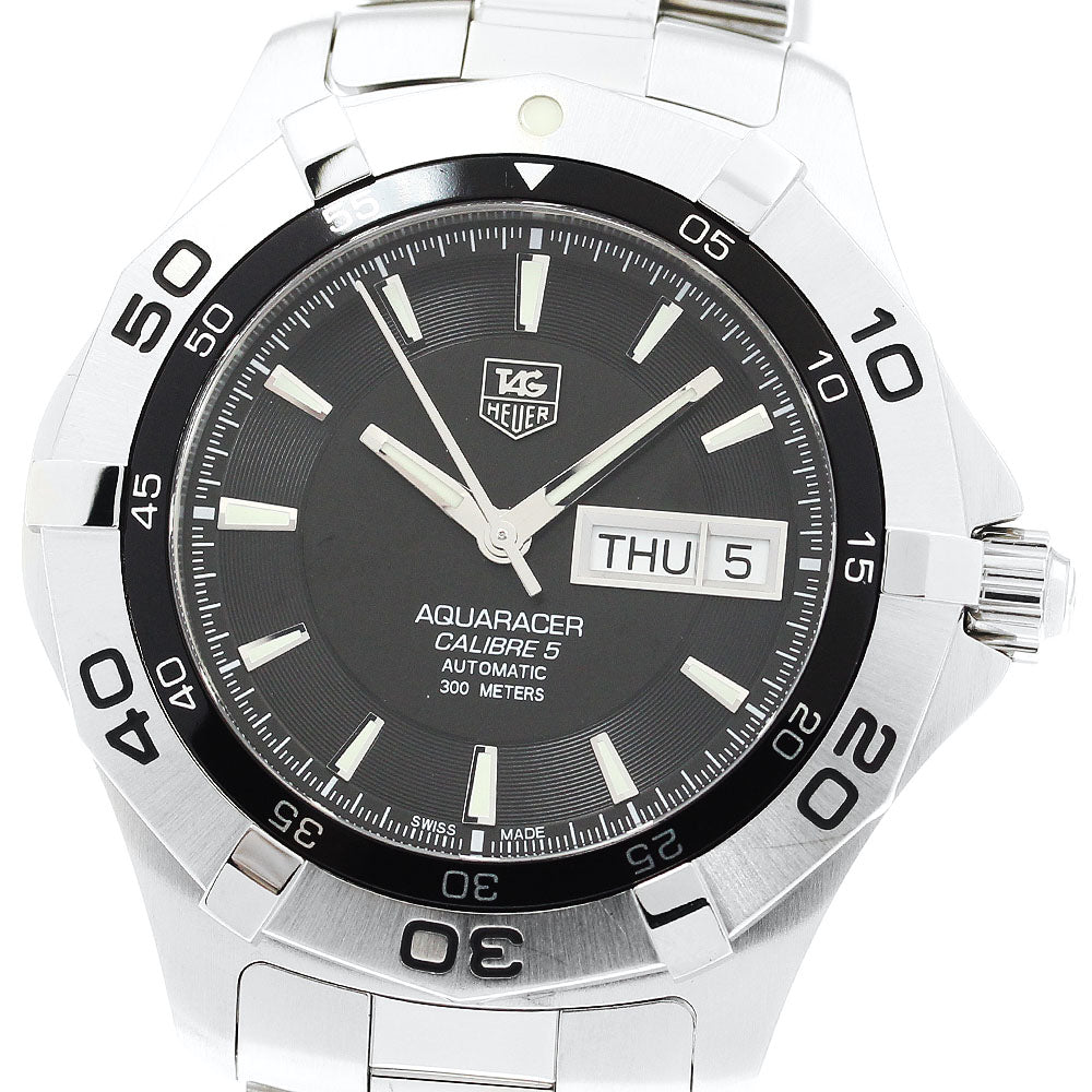 TAG HEUER Aqua Racer Caliber 5 WAF2010 Day date Automatic Men's Watch_893873