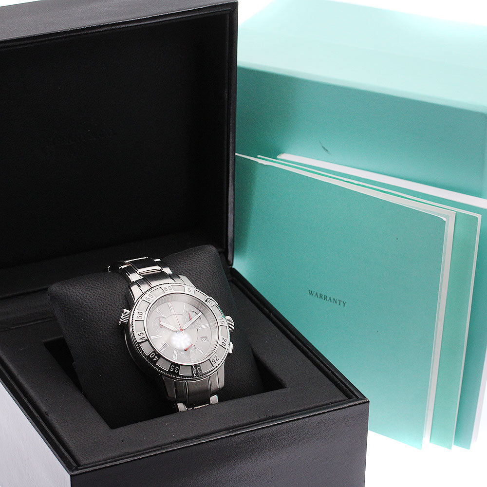 TIFFANY&Co. Mark T-57 Chronograph gray Dial Quartz Men's Watch_893874