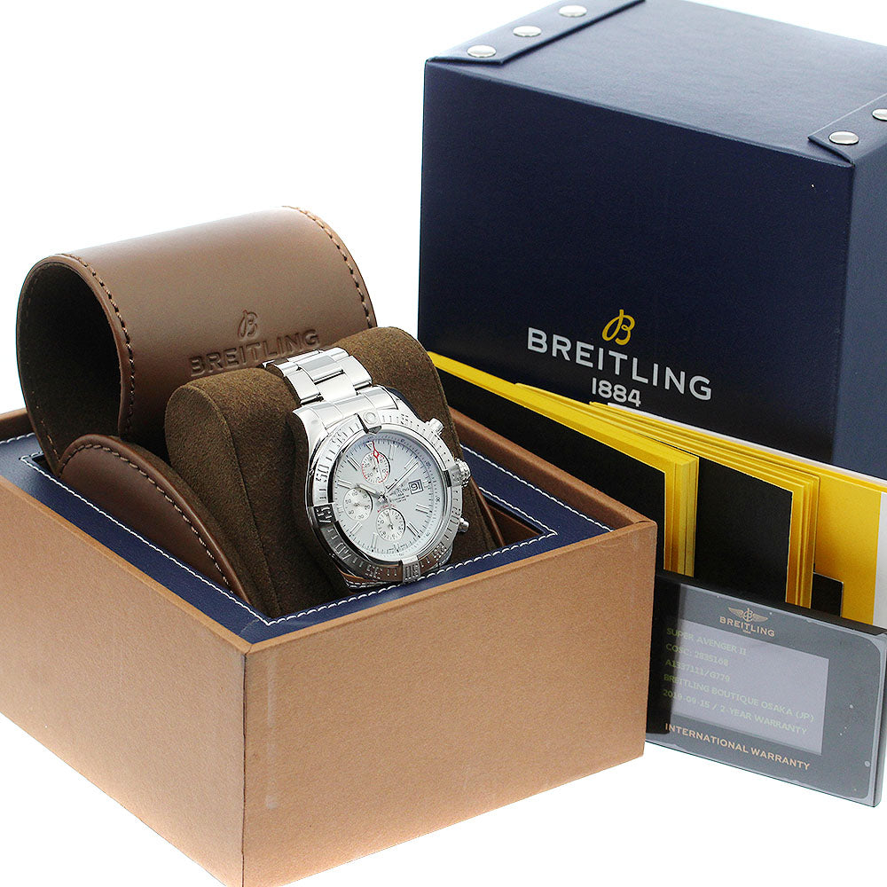 BREITLING Super Avenger II A13371 Chronograph Automatic Men's Watch_893877