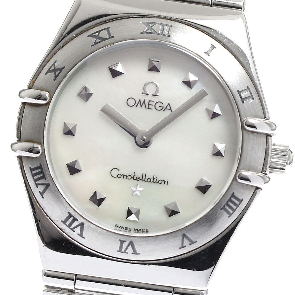 OMEGA Constellation Mini My Choice 1561.71 White shell dial White shell Dial Quartz Ladies Watch_893889