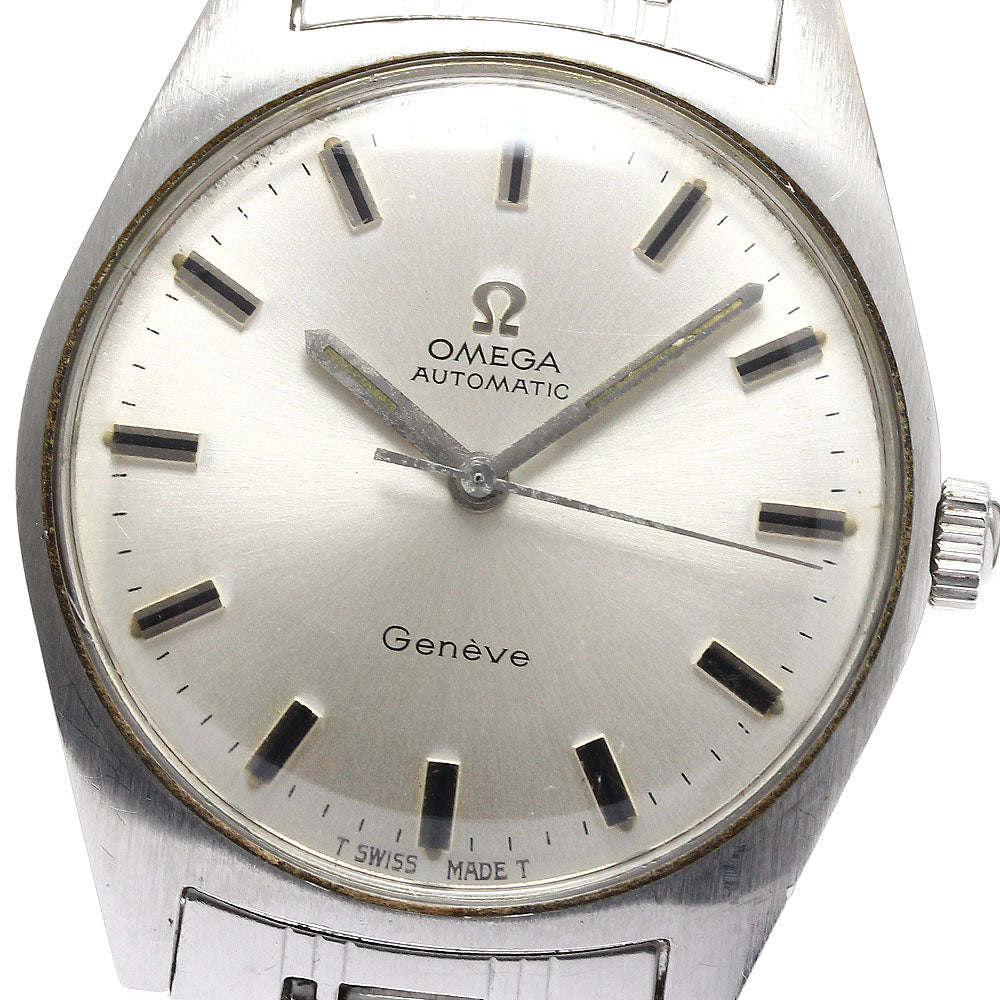 OMEGA Geneve 165.041 Cal.552 Vintage Silver Dial Automatic Men's Watch_893908