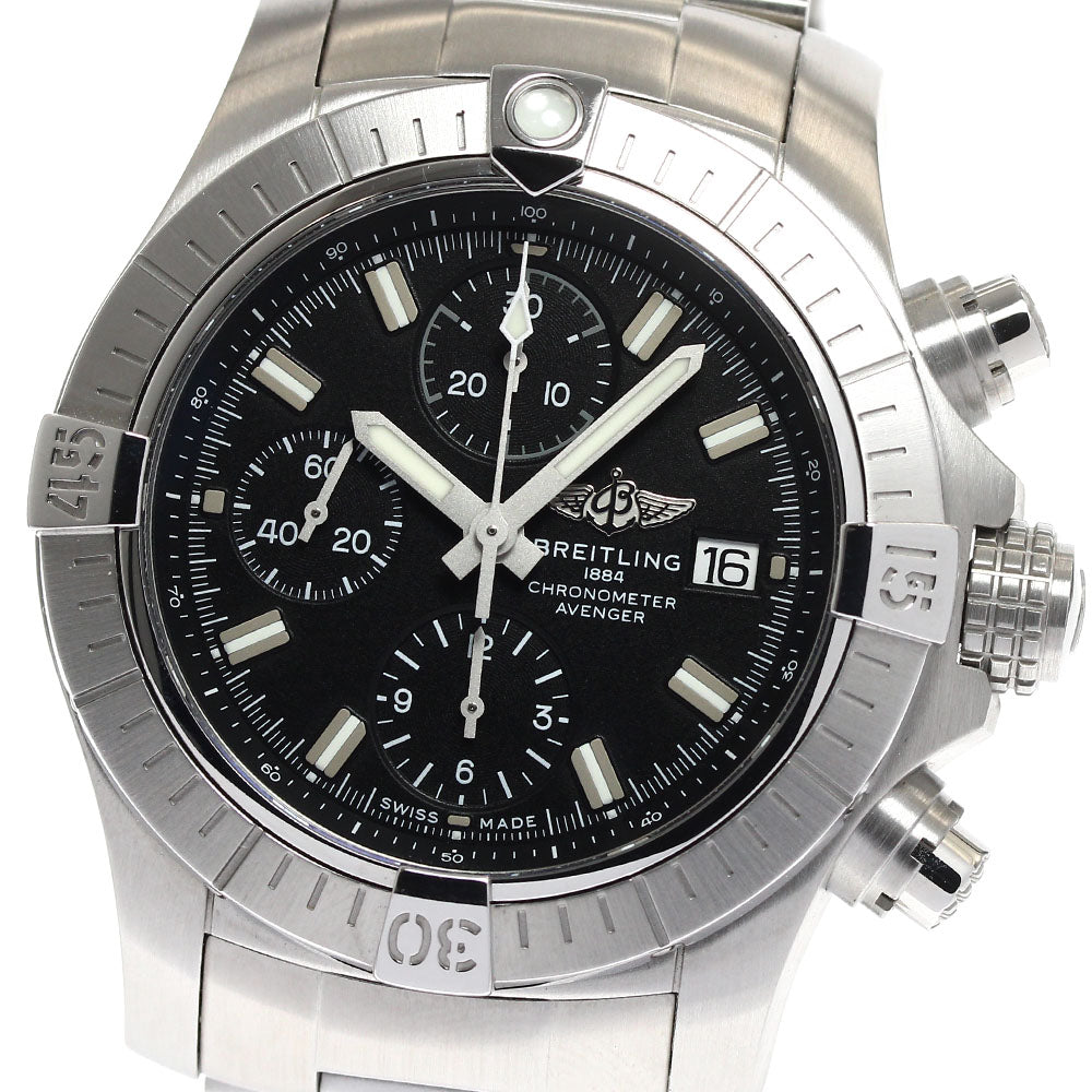 BREITLING Avenger chronograph 43 A13385 Date Automatic Men's Watch_893911