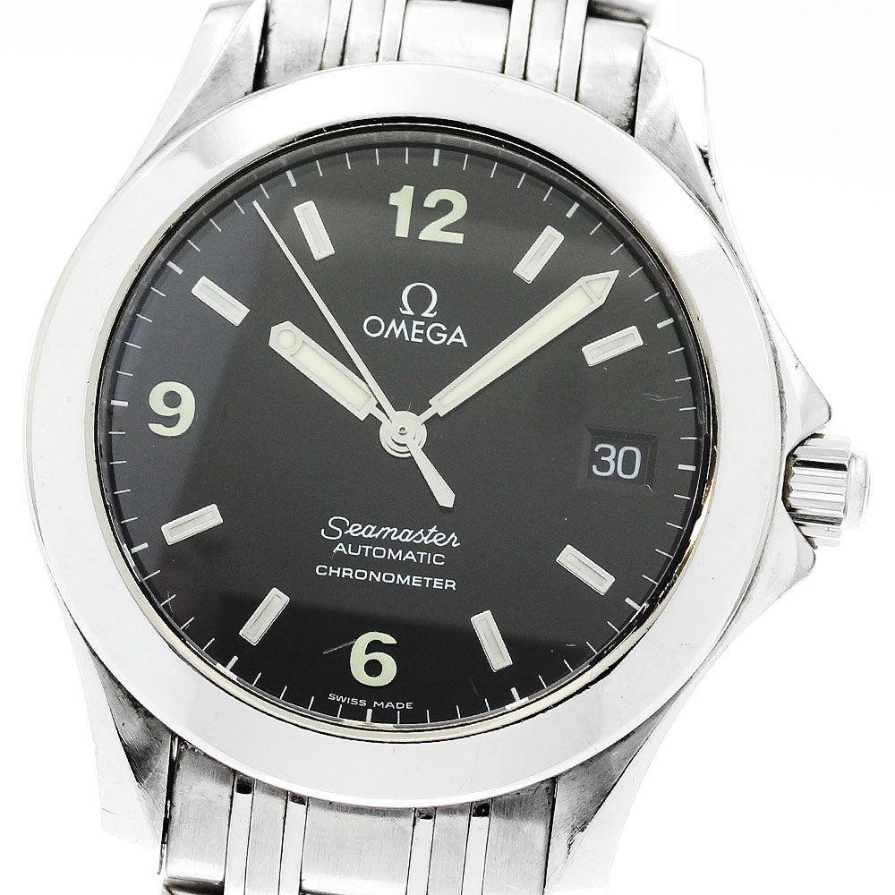 OMEGA Seamaster120 2501.53 Date black Dial Automatic Men's Watch_893919