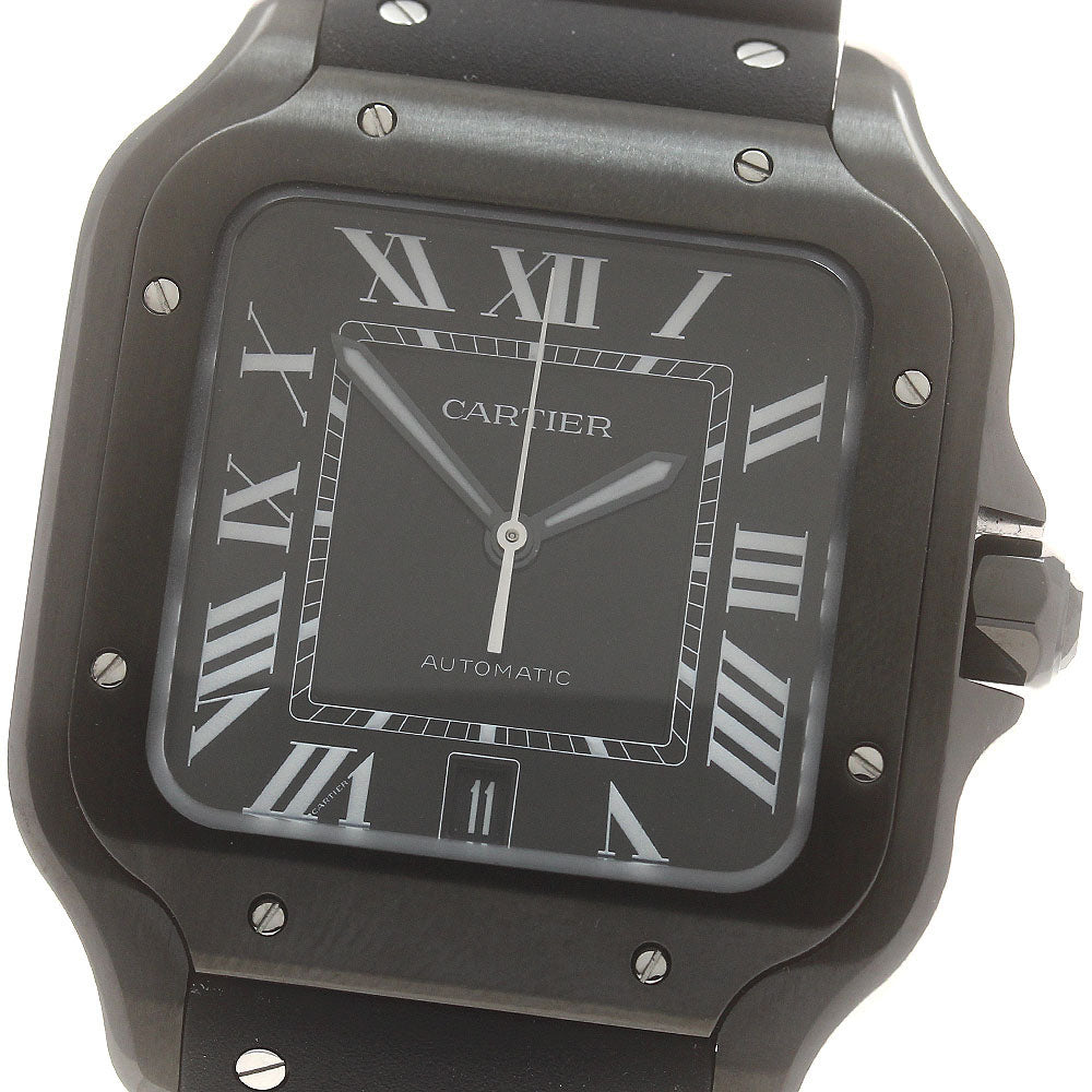 CARTIER Santos de Cartier LM WSSA0039 Date black Dial Automatic Men's_893928