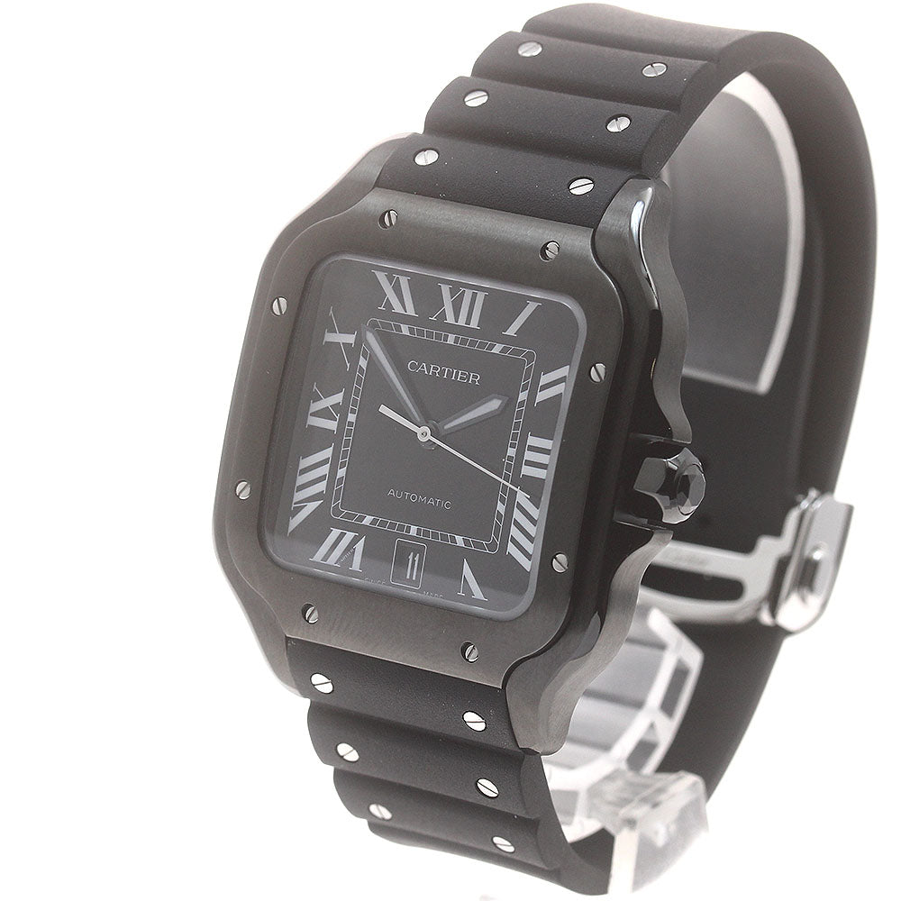 CARTIER Santos de Cartier LM WSSA0039 Date black Dial Automatic Men's_893928