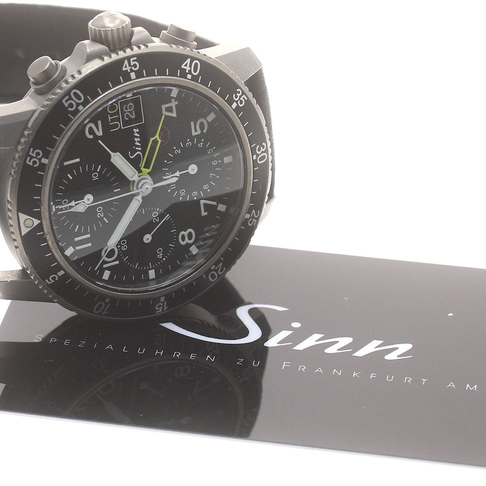 Sinn 103.TI.AR.UTC Date Chronograph black Dial Automatic Men's Watch_893934
