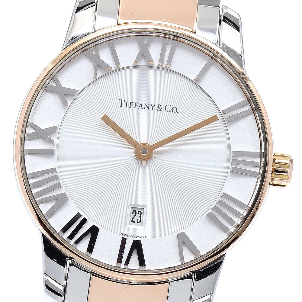 TIFFANY&Co. Atlas Dome Z1830.11.13A21A00A Date Quartz Ladies Watch_893957