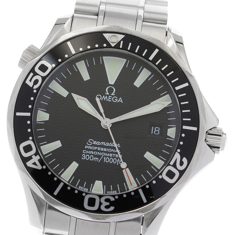 OMEGA Seamaster300 2254.50 Date black Dial Automatic Men's Watch_893973