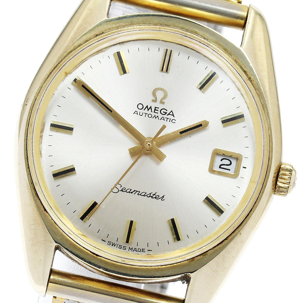 OMEGA Seamaster 166.067 Date Cal.565 Silver Dial Automatic Men's Watch_893983