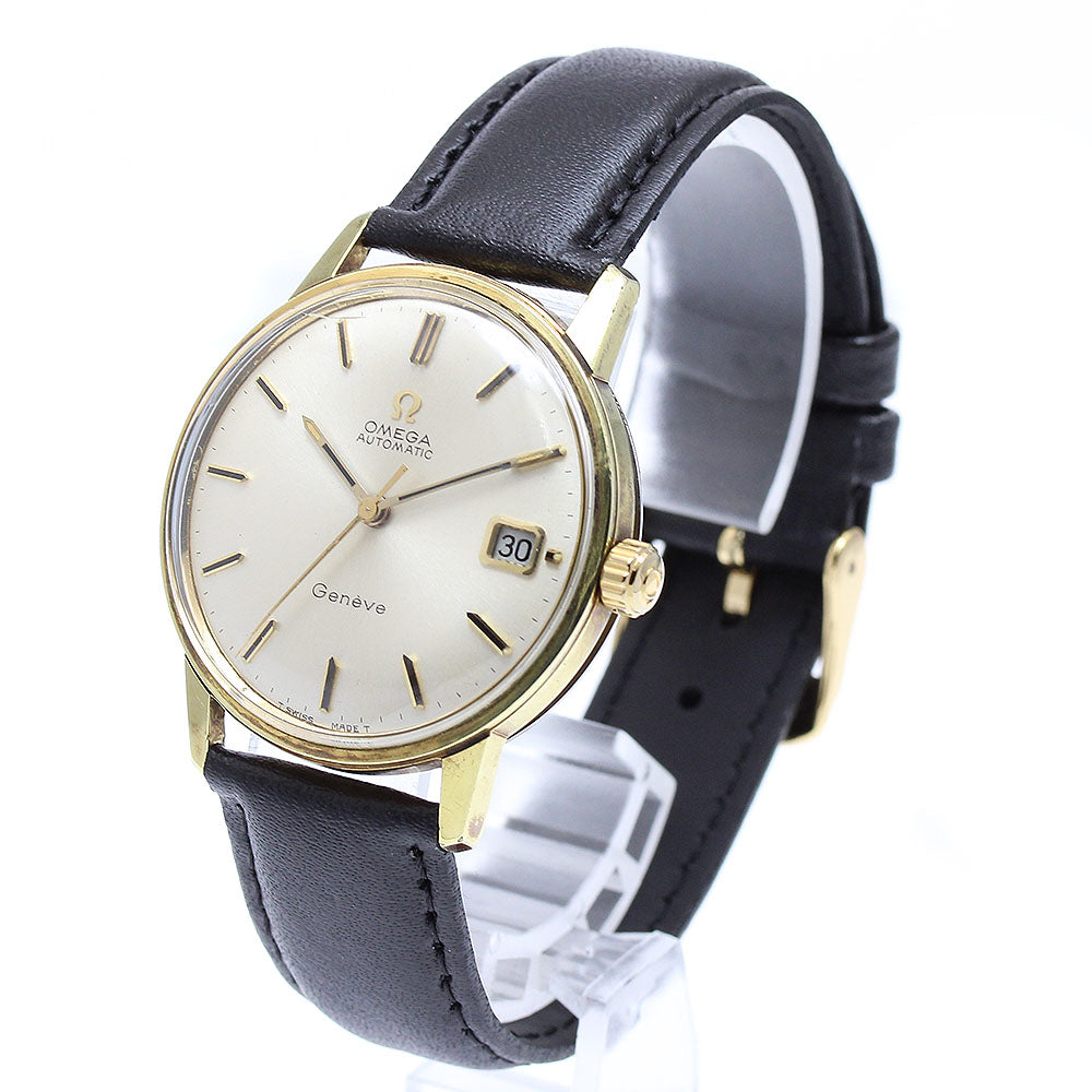OMEGA Geneve 166.002 Cal.565 Date Silver Dial Automatic Men's Watch_894007