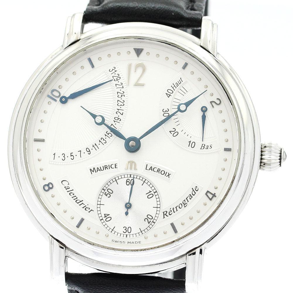 Maurice Lacroix Masterpiece Calandrie Retrograde 76840 Hand Winding Men's_894009