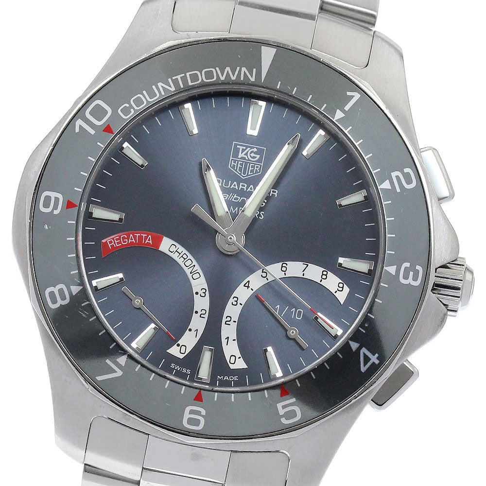 TAG HEUER Aqua Racer Regatta Caliber S CAF7111 gray Dial Quartz Men's_894012