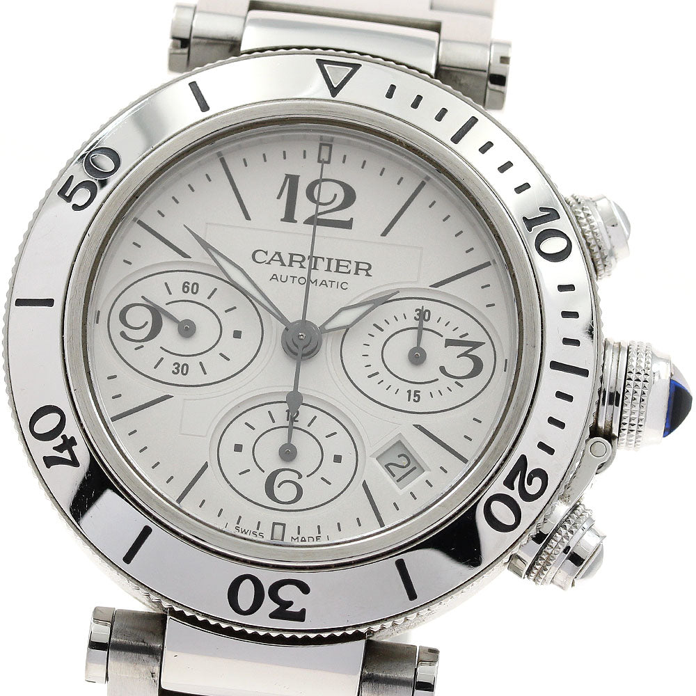 CARTIER Pacha Sea timer W31089M7 Date Chronograph Automatic Men's Watch_894013