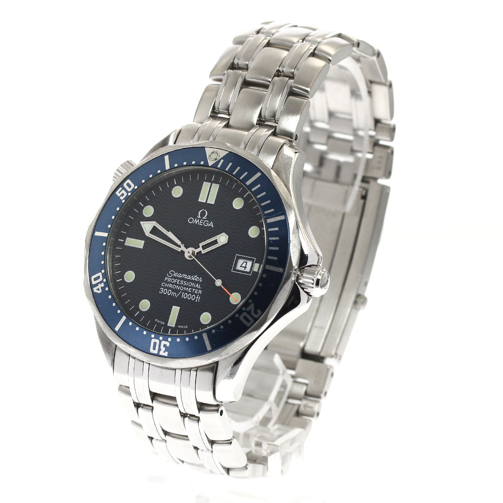 OMEGA Seamaster300 2531.80 Date Navy Dial Automatic Men's Watch_894014