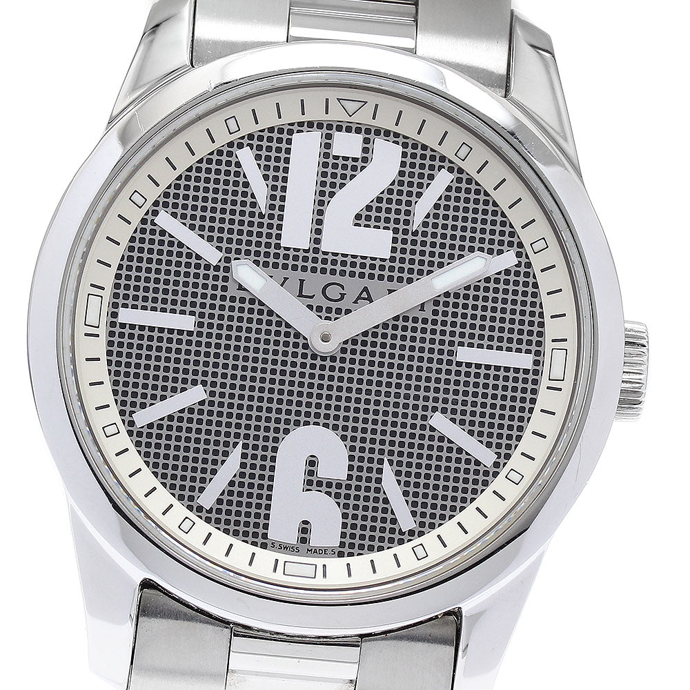 BVLGARI Solotempo ST37S Black Dial Quartz Men's Watch_894021