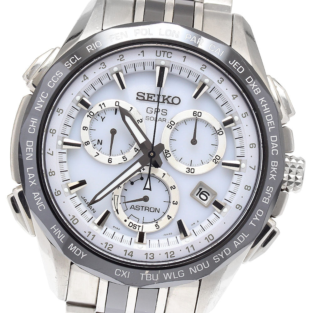 SEIKO Astron SBXB001/8X82-0AA0 2014 limited Solar Powered Radio Men's_894034
