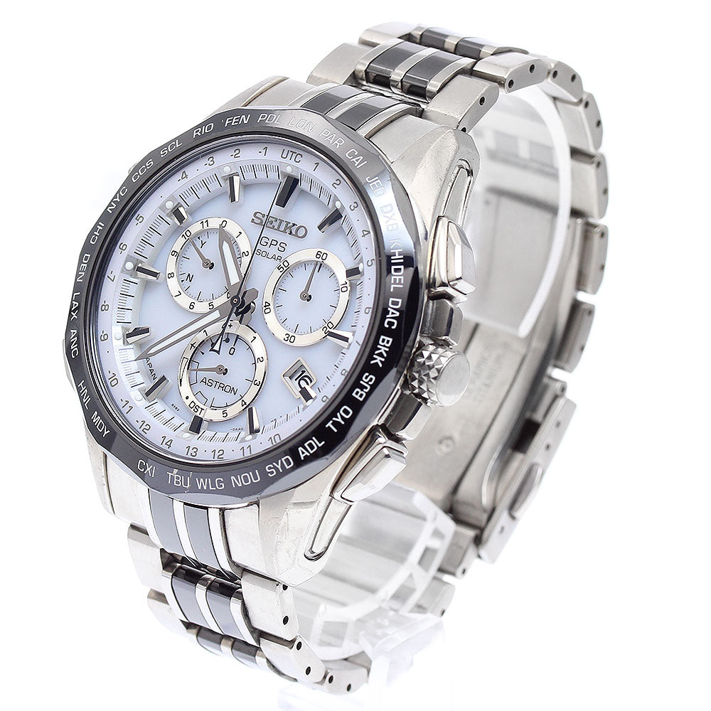 SEIKO Astron SBXB001/8X82-0AA0 2014 limited Solar Powered Radio Men's_894034