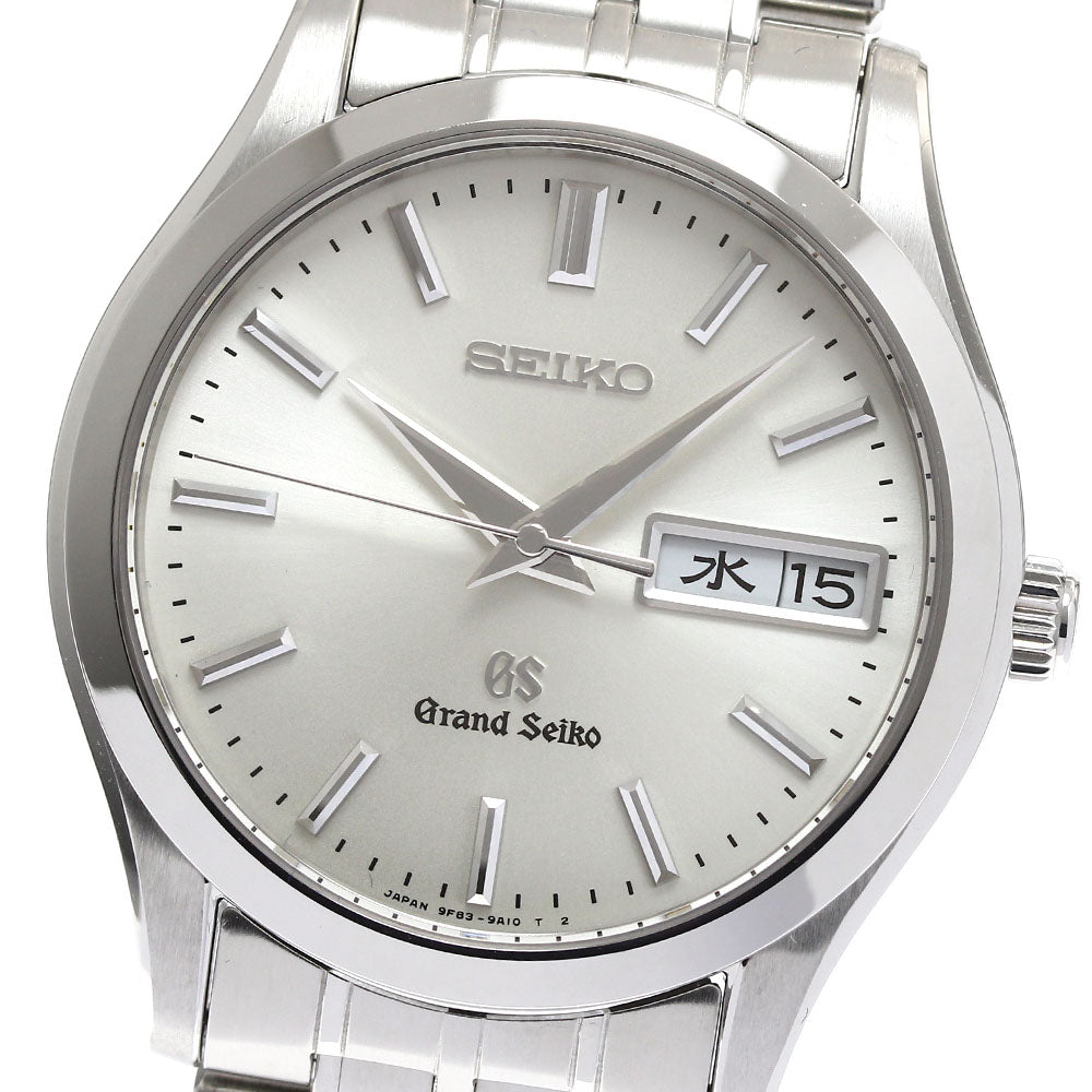 SEIKO Grand Seiko SBGT005/9F83-9A30 Day date Silver Dial Quartz Men's_894049
