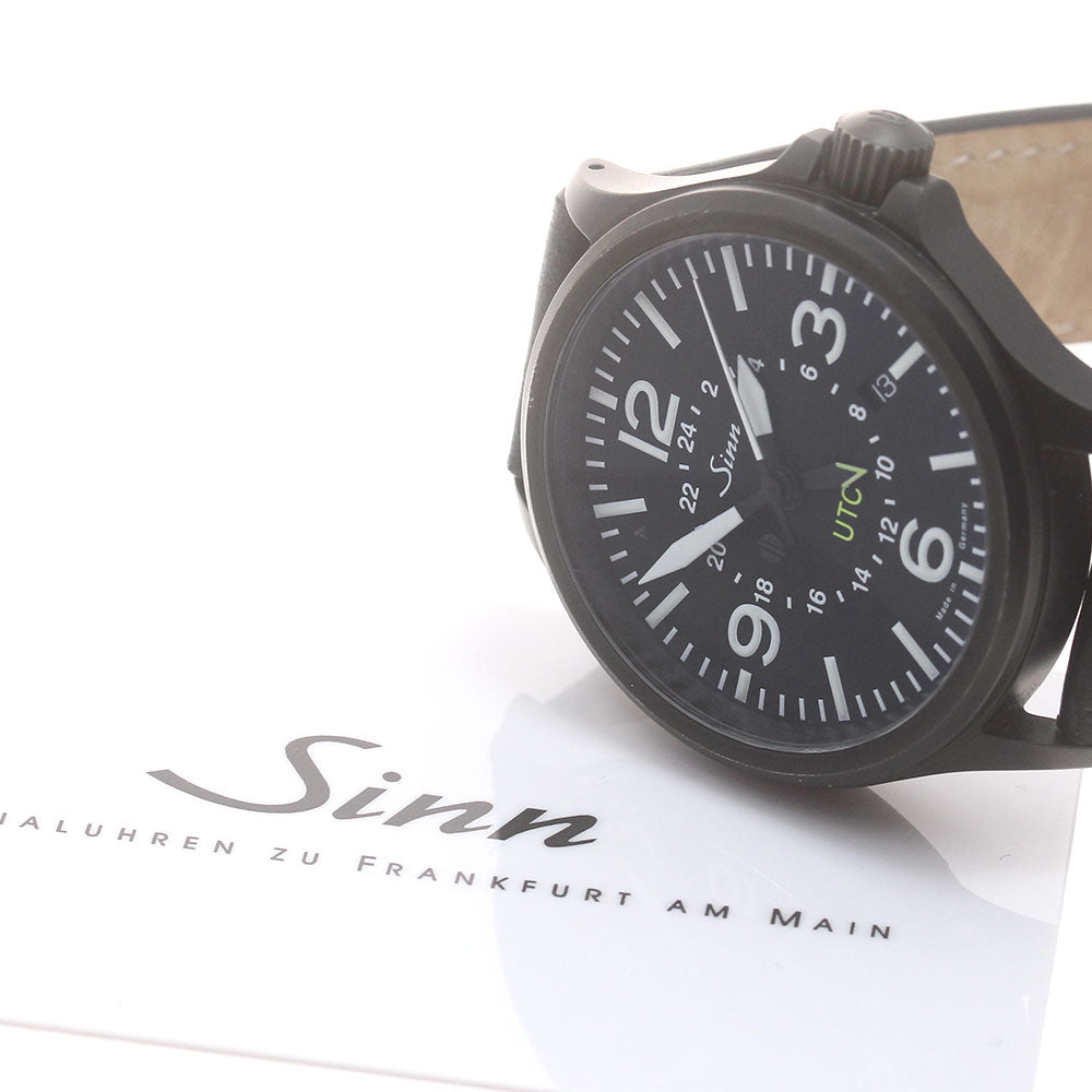 Sinn Freeger UTC 856 Date black Dial Automatic Men's Watch_894050